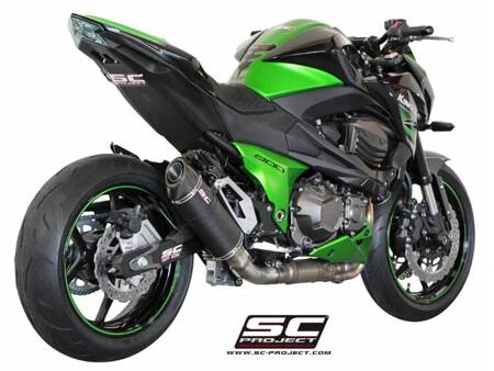 SC-Project tłumik końcowy Oval carbon Kawasaki Z800 (2012-2016)