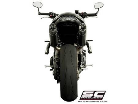 SC-Project tłumik końcowy Oval carbon Triumph SPEED TRIPLE 1050 (2016 - 2017) - S – R