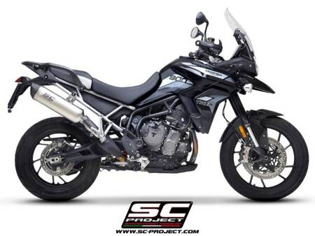 SC-Project tłumik końcowy Oval carbon Triumph TIGER 850 (2021 – 2024)