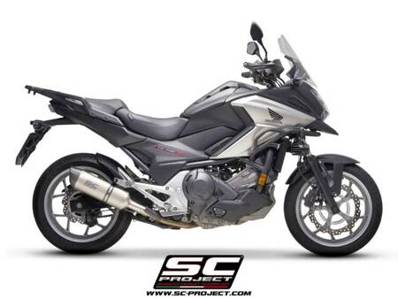 SC-Project tłumik końcowy Oval tytan Honda NC750 (2016 - 2020) - S – X