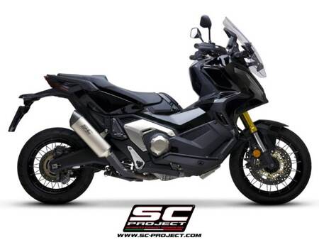 SC-Project tłumik końcowy Oval tytan Honda X-ADV 750 (2021 – 2024)