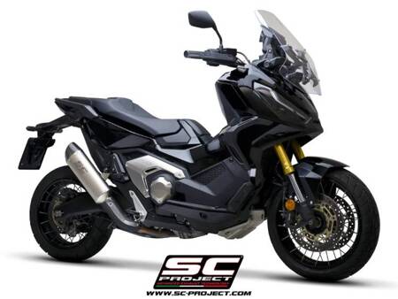 SC-Project tłumik końcowy Oval tytan Honda X-ADV 750 (2021 – 2024)