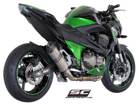 SC-Project tłumik końcowy Oval tytan Kawasaki Z800 (2012-2016)