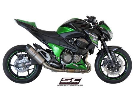 SC-Project tłumik końcowy Oval tytan Kawasaki Z800 (2012-2016)