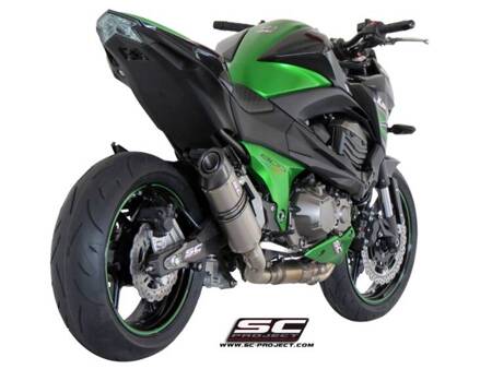 SC-Project tłumik końcowy Oval tytan Kawasaki Z800 (2012-2016)