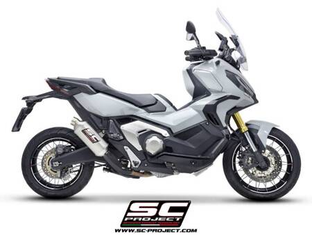 SC-Project tłumik końcowy Rally Raid tytan Honda X-ADV 750 (2021 – 2024)