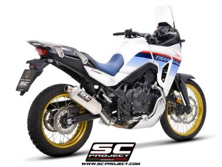 SC-Project tłumik końcowy Rally Raid tytan Honda XL 750 TRANSALP (2023 – 2024)