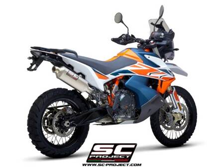 SC-Project tłumik końcowy Rally Raid tytan KTM 790 ADVENTURE (2019 – 2020)