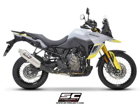 SC-Project tłumik końcowy Rally Raid tytan Suzuki V-STROM 800DE / 800SE (2023 – 2024)