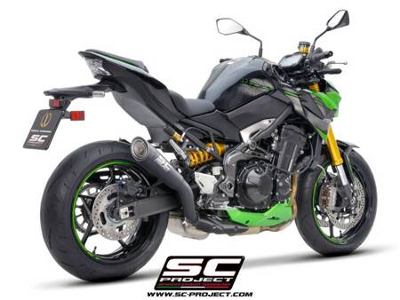 SC-Project tłumik końcowy S1 Matt Black Kawasaki Z900 (2020-2024)