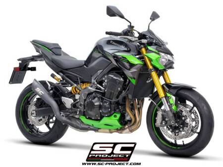 SC-Project tłumik końcowy S1 Matt Black Kawasaki Z900 (2020-2024)