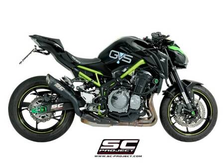 SC-Project tłumik końcowy S1 Matt Black tytan Kawasaki Z900 (2017-2019)