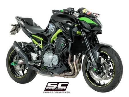 SC-Project tłumik końcowy S1 Matt Black tytan Kawasaki Z900 (2017-2019)