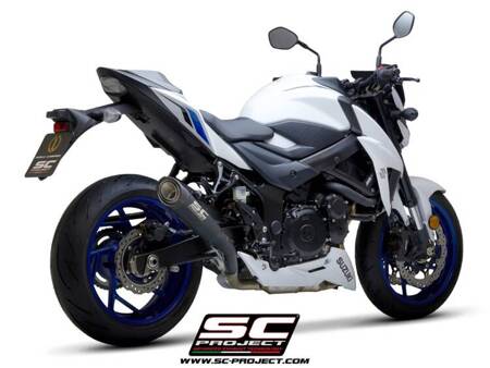 SC-Project tłumik końcowy S1 Matt Black tytan Suzuki GSX-S750 (2017 – 2020)