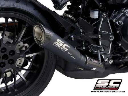 SC-Project tłumik końcowy S1 matt black tytan Honda CB1000R (2021-2024)