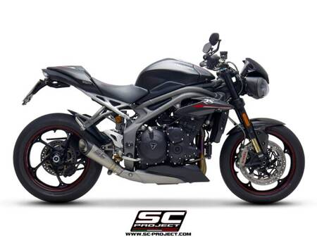 SC-Project tłumik końcowy S1 tytan Triumph SPEED TRIPLE 1050 (2018 - 2020) - S – RS