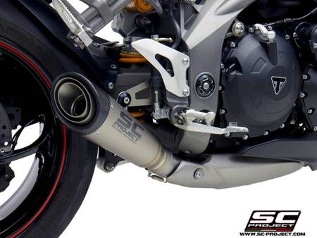 SC-Project tłumik końcowy S1 tytan Triumph SPEED TRIPLE 1050 (2018 - 2020) - S – RS