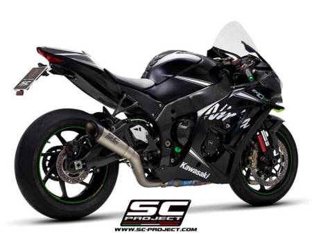 SC-Project tłumik końcowy S1 tytan + decat Kawasaki NINJA ZX-10R - RR (2016 – 2020)