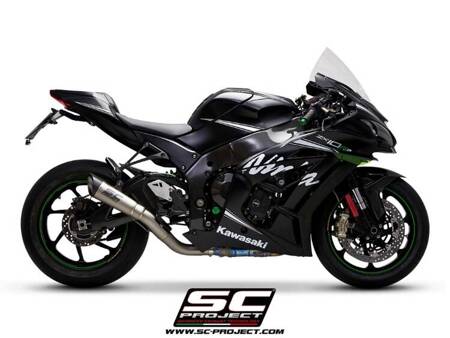 SC-Project tłumik końcowy S1 tytan + decat Kawasaki NINJA ZX-10R - RR (2016 – 2020)