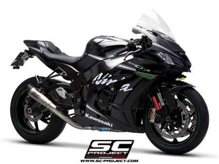 SC-Project tłumik końcowy S1 tytan + decat Kawasaki NINJA ZX-10R - RR (2016 – 2020)