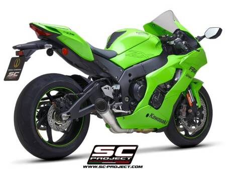 SC-Project tłumik końcowy S1 tytan + decat Kawasaki NINJA ZX-10R - RR (2021 – 2024)