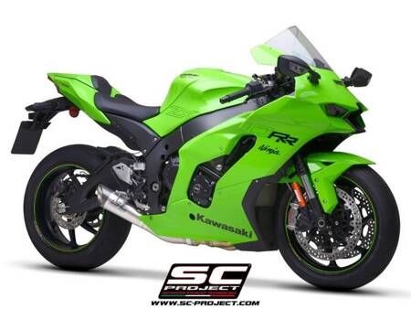 SC-Project tłumik końcowy S1 tytan + decat Kawasaki NINJA ZX-10R - RR (2021 – 2024)