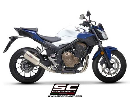 SC-Project tłumik końcowy SC1-M tytan Honda CB500 (2021-2024)