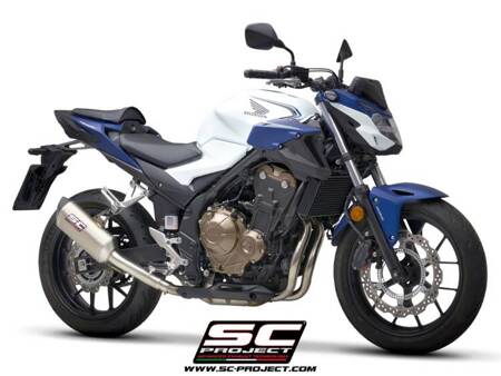 SC-Project tłumik końcowy SC1-M tytan Honda CB500 (2021-2024)