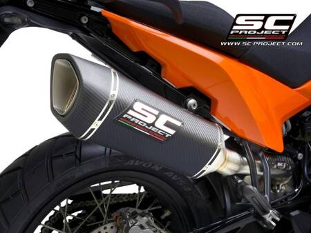 SC-Project tłumik końcowy SC1-R carbon KTM 890 ADVENTURE (2021-2024)