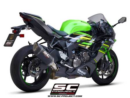 SC-Project tłumik końcowy SC1-R carbon Kawasaki NINJA ZX-6R (2019-2021)