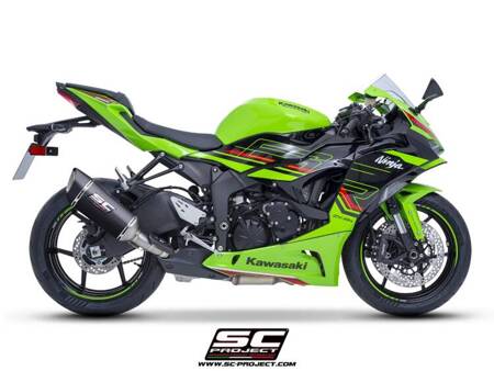 SC-Project tłumik końcowy SC1-R carbon Kawasaki NINJA ZX-6R (2024)