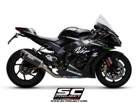 SC-Project tłumik końcowy SC1-R carbon + decat Kawasaki NINJA ZX-10R - RR (2016 – 2020)