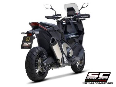 SC-Project tłumik końcowy SC1-R tytan Honda X-ADV 750 (2021 – 2024)