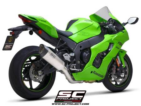 SC-Project tłumik końcowy SC1-R tytan + decat Kawasaki NINJA ZX-10R - RR (2021 – 2024)