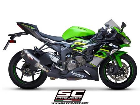 SC-Project tłumik końcowy SC1-S carbon Kawasaki NINJA ZX-6R (2019-2021)