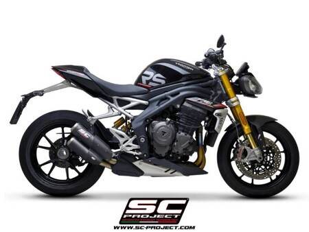 SC-Project tłumik końcowy Twin CR-T carbon Triumph SPEED TRIPLE 1200 RS (2021 - 2024) – RR