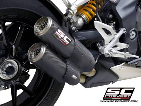 SC-Project tłumik końcowy Twin CR-T carbon Triumph SPEED TRIPLE 1200 RS (2021 - 2024) – RR