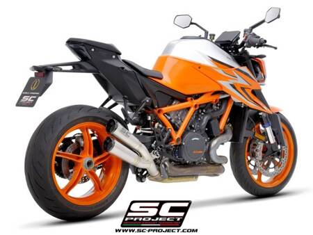 SC-Project tłumik końcowy Twin S1-CNC tytan KTM 1290 SUPER DUKE R (2020)