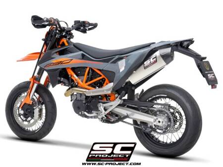 SC-Project tłumik końcowy X-Plorer II GT tytan KTM 690 SMC R / 690 ENDURO R (2021 - 2024)