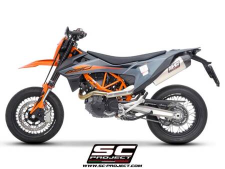 SC-Project tłumik końcowy X-Plorer II GT tytan KTM 690 SMC R / 690 ENDURO R (2021 - 2024)