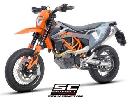 SC-Project tłumik końcowy X-Plorer II GT tytan KTM 690 SMC R / 690 ENDURO R (2021 - 2024)