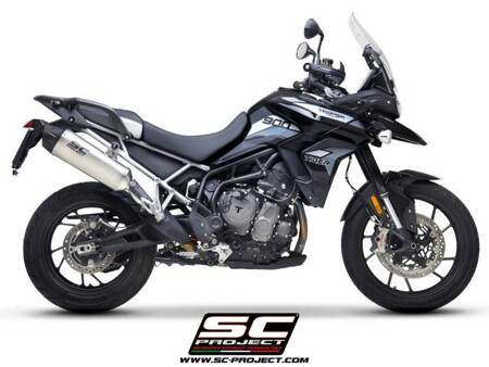 SC-Project tłumik końcowy X-Plorer II carbon Triumph TIGER 850 (2021 – 2024)