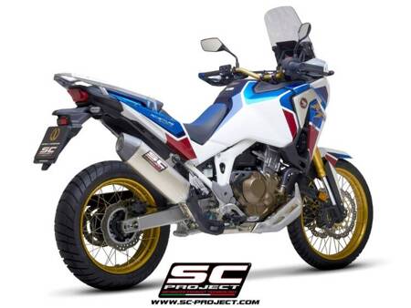 SC-Project tłumik końcowy X-Plorer II tytan Honda CRF1100L AFRICA TWIN (2020 - 2023) – ADVENTURE