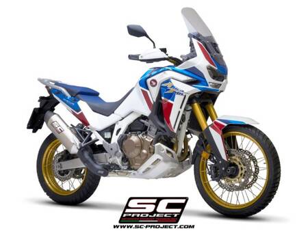 SC-Project tłumik końcowy X-Plorer II tytan Honda CRF1100L AFRICA TWIN (2020 - 2023) – ADVENTURE