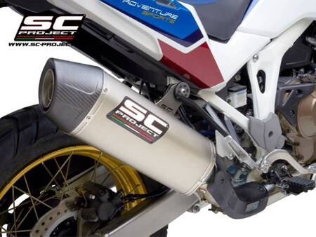 SC-Project tłumik końcowy X-Plorer II tytan Honda CRF1100L AFRICA TWIN (2020 - 2023) – ADVENTURE