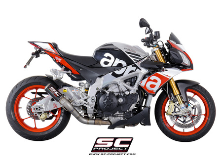 SC-Project tłumik końcowy  końcowy  CR-T Carbon Aprilia Tuono V4 2015-2016