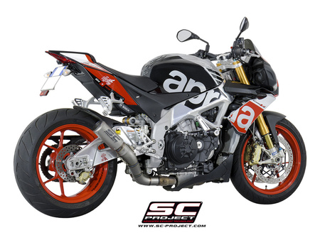 SC-Project tłumik końcowy  końcowy  CR-T Titanium Aprilia Tuono V4 2015-2016