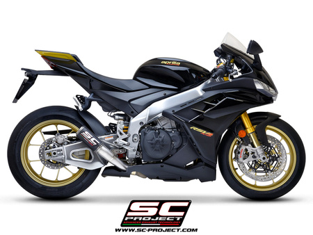 SC-Project tłumik końcowy  końcowy  CR-T Titanium Aprilia Tuono V4 2021-2024