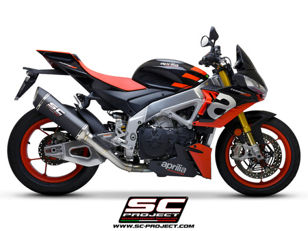 SC-Project tłumik końcowy  końcowy  SC1-R (350mm)Carbon Aprilia Tuono V4 2021-2024