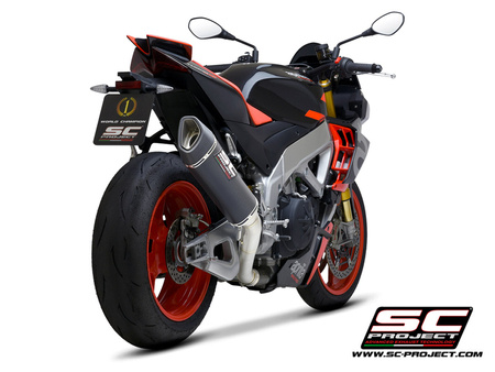 SC-Project tłumik końcowy  końcowy  SC1-R (350mm)Carbon Aprilia Tuono V4 2021-2024